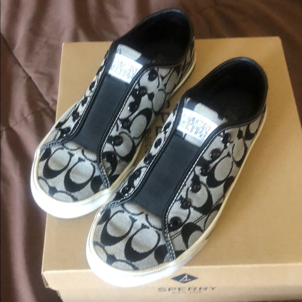 Black Coach Sneakers